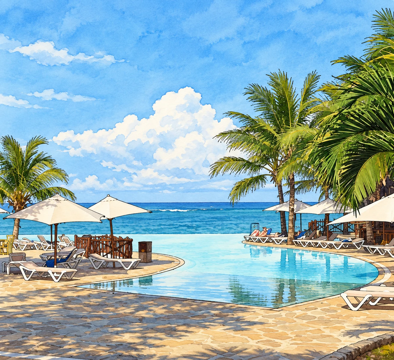 AI illustration based on a real photograph of the property โ Baobab Beach Resort & Spa AI illustration based on a real photograph of the property โ Baobab Beach Resort & Spa